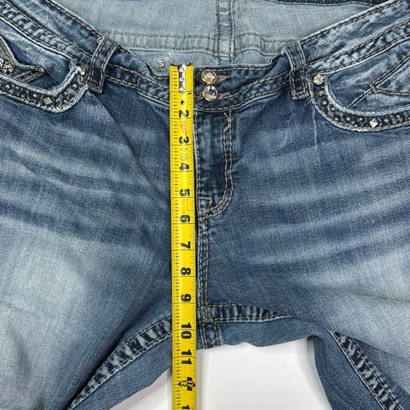 Vigoss The New York Capri Jeans Size 24 Length 21 - Picture 8 of 13